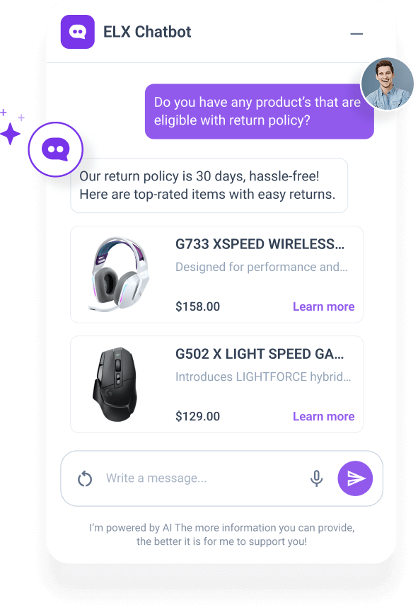 Elx Chatbot- Integrations